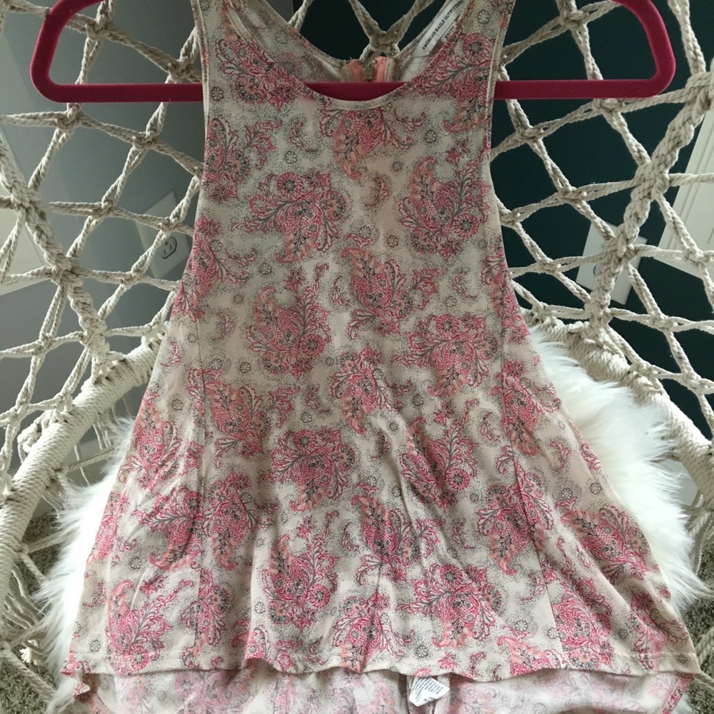 Paisley print tank top